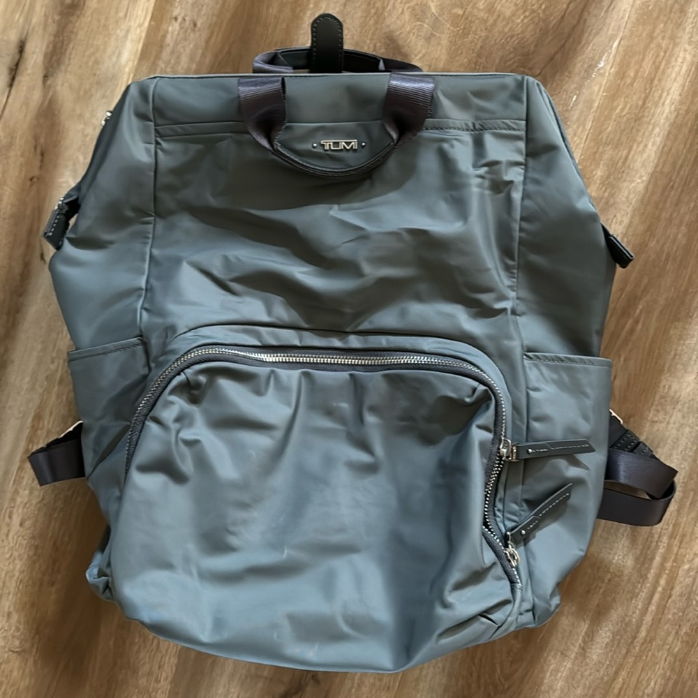 TUMI voyageur backpack in grey